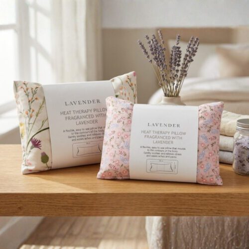 Set of 2 Lavender Heat Therapy Pillows