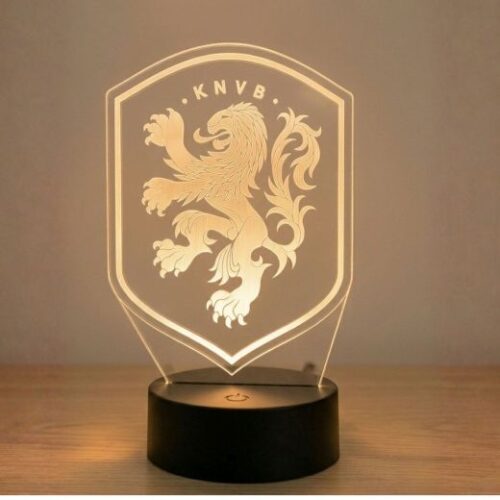 Netherlands 3D LED Football Lamp | Sports Decor Acrylic Night Light
