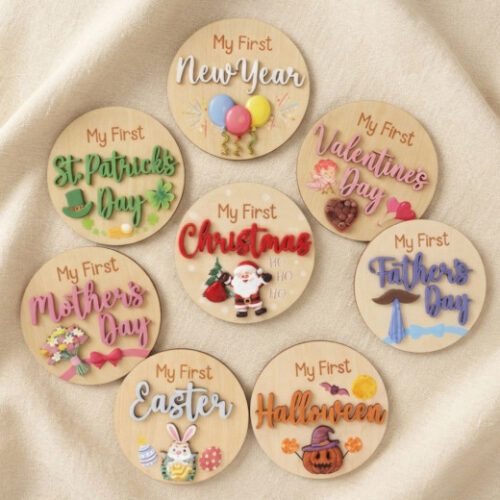 Baby First Holidays Milestone Set