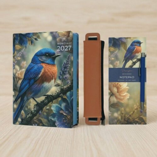 For Women 2027 Diary Bundle: Striking Robin Organiser Set