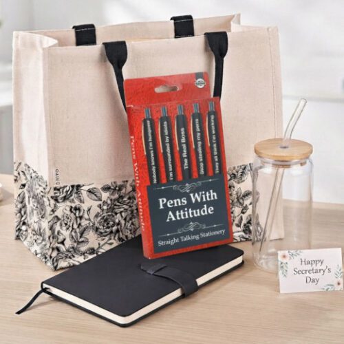 Ultimate Secretary's Day Tote Bag & Stationery Gift Hamper