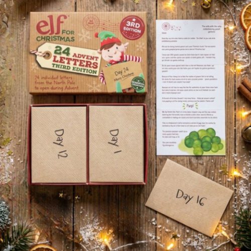 Christmas Elf Advent Letters: 24-Day North Pole Stories